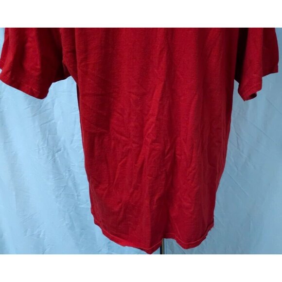 Delta Pro Weight Mens 2XL Red Coca Cola Coke Classic Spellout Cotton T-Shirt - Picture 9 of 11